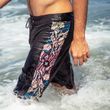 Boardshorts Masculino Hurley Flower 19,5 Preto-HYBM010355- -4-